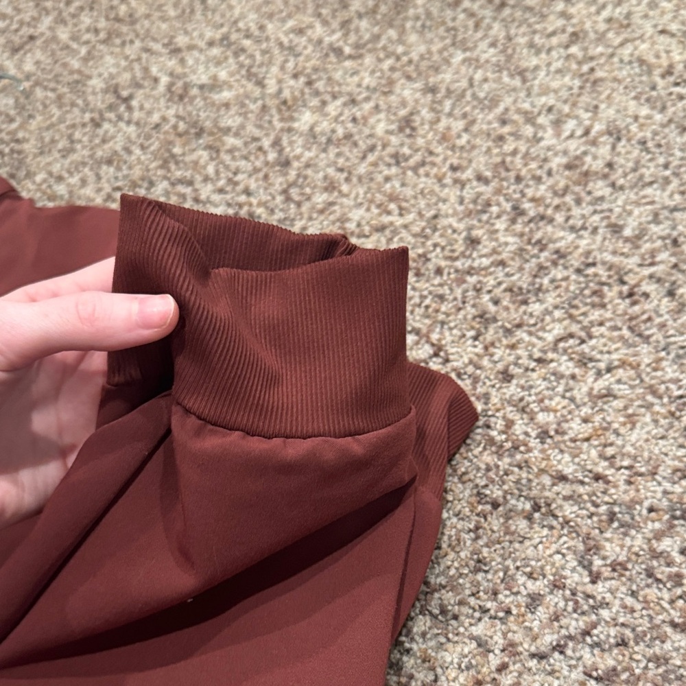 Figs Maroon Technical Scrub Top - image 6